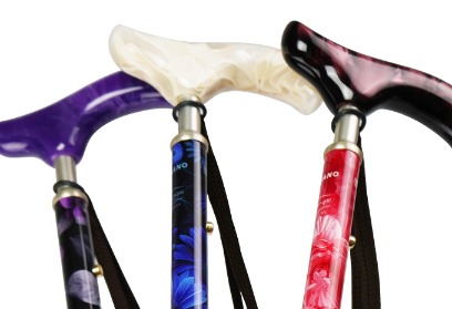 美しい色と高級感が魅力のアクリルグリップ