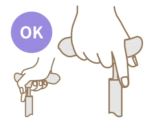 正しい杖の握り方 持ち方